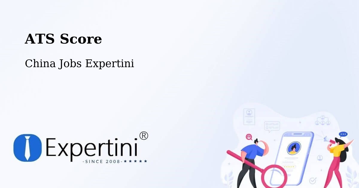 Resume ATS Score & Job Description Match Tool – Hangzhou - China Jobs Expertini